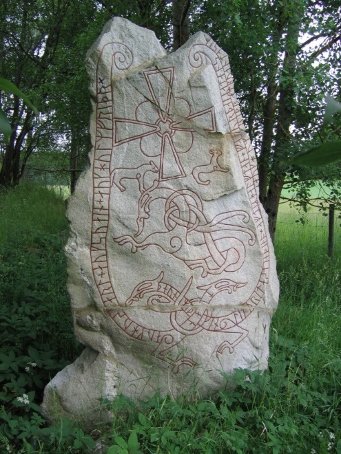 Viking runestone, Sweden